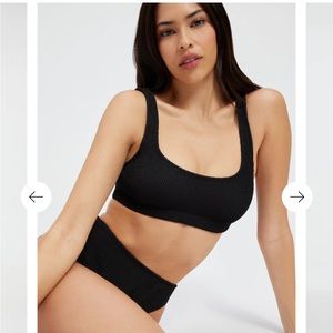 Good American ribbed swim set